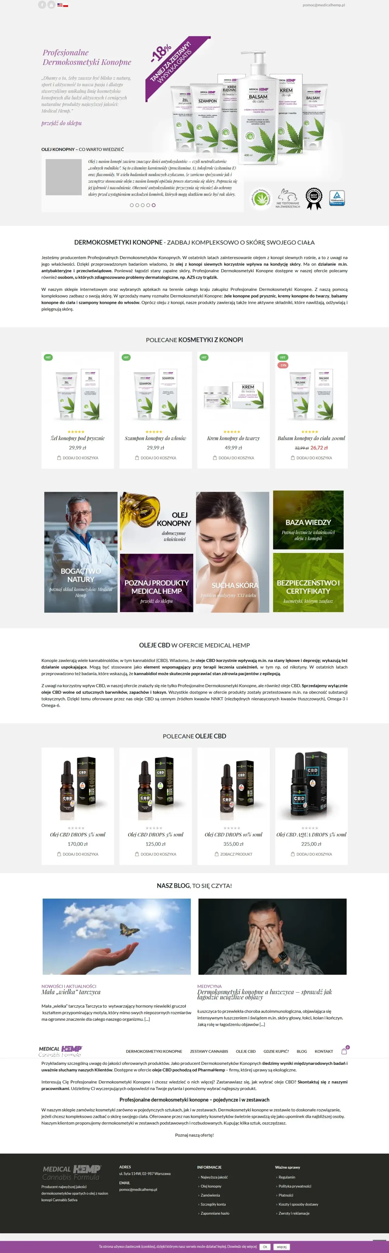 Medical Hemp - sklep wielojęzyczny